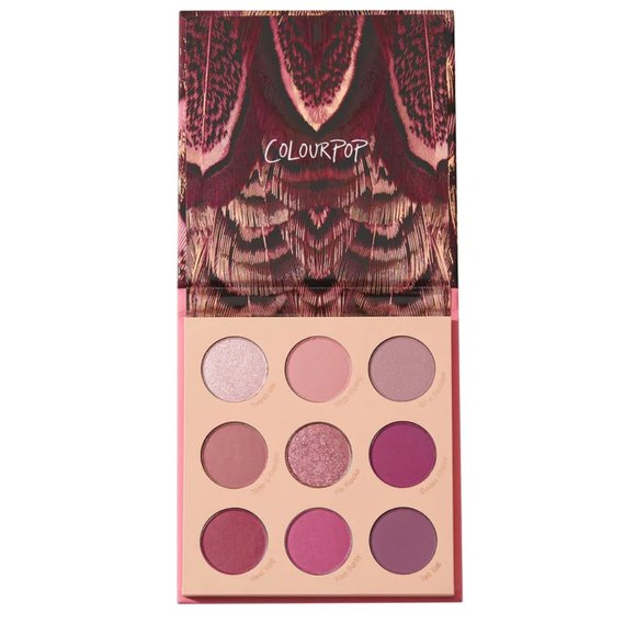 Colourpop Cosmetics "Fine Feathered' Eyeshadow Palette - Picture 1 of 3